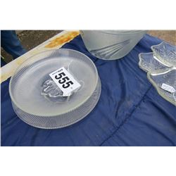 GLASS SERVING DISH