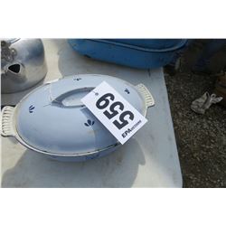 CAST COVERED CASSEROLE