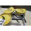 Image 1 : 3 PIECE FRYING PAN SET (YELLOW)
