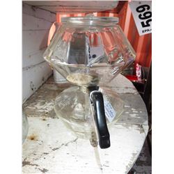 1920'S GLASS COFFEE POT