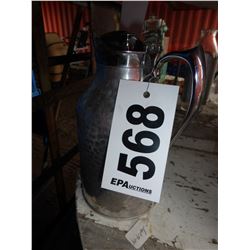 METAL WATER PITCHER