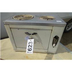 2 BURNER STOVE WITH OVEN