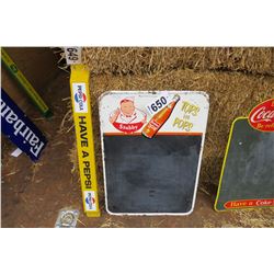 PEPSI METAL DOOR PUSH