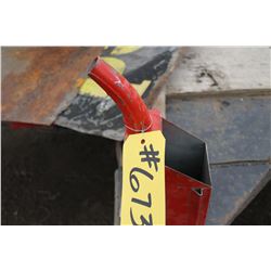 RED OIL CAN SPOUT