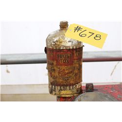 FROST TOX ANTIFREEZE BOTTLE
