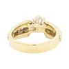 Image 3 : 0.66 ctw Diamond Ring -1 4KT Yellow And White Gold