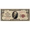 Image 1 : 1929 $10 National Currency Note Oakland, CA CH#9502