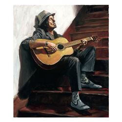 The Guitar Player II by Perez, Fabian