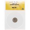 1862 Germany-Bavaria 1 Kreuzer Coin ANACS MS65