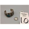 Image 8 : PHILANDER BEGAY Bracelet with NICE Turquoise