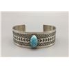 Image 1 : Turquoise and Sterling Cuff Bracelet