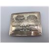 Image 2 : Navajo Sterling Silver Overlay Buckle