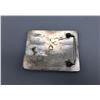 Image 3 : Navajo Sterling Silver Overlay Buckle