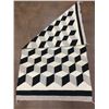 Image 2 : Unique Optical Illusion Navajo Textile
