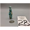 Image 8 : Carved Turquoise Fetish - Zuni