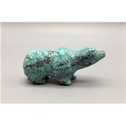 Zuni Carved Turquoise Fetish