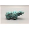 Image 1 : Zuni Carved Turquoise Fetish