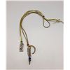 Image 3 : Sterling Silver “Tab” Necklaces on Leather