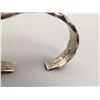 Image 7 : Deeply Stamped Sterling Silver Bracelet