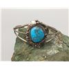 Image 2 : Vintage Turquoise and Sterling Bracelet