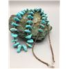 Image 1 : Vintage Turquoise and Heishi Necklace