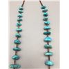 Image 4 : Vintage Turquoise and Heishi Necklace