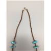 Image 5 : Vintage Turquoise and Heishi Necklace