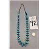 Image 7 : Vintage Turquoise and Heishi Necklace