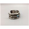 Image 2 : Vintage Turquoise and Sterling Bracelet