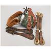 Image 1 : Group of Spur Straps and Mexican Spur