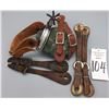Image 7 : Group of Spur Straps and Mexican Spur