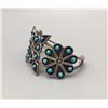 Image 4 : Vintage Turquoise and Sterling Bracelet
