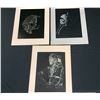 Image 1 : Group of 3 Sammy Sandoval Etchings