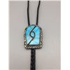 Image 4 : Turquoise Inlay Bolo - D. Lee