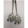 Image 3 : Zuni Rainbow Man Inlay Bolo - Cellicion