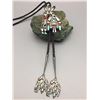 Image 9 : Zuni Rainbow Man Inlay Bolo - Cellicion
