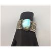 Image 6 : Large Stone Turquoise Bracelet