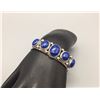 Image 6 : 5 Stone Lapis Bracelet