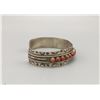 Image 2 : Zuni, Sterling and Coral Bracelet