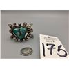 Image 8 : Turquoise, Sandcast Bracelet