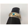 Image 7 : Vintage Turquoise and Sterling Silver Bracelet