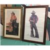 Image 1 : Pair Gordon Snidow Coors Cowboy Prints