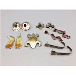 Group of Jewelry Items, Earrings, Etc.