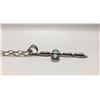 Image 4 : Turquoise and Sterling Cross with Chain