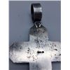 Image 5 : Turquoise and Sterling Silver Cross Pendant