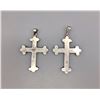 Image 3 : 2 Sterling Silver Cross Pendants