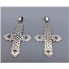 Image 1 : 2 Sterling Silver Cross Pendants