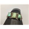 Image 6 : Old Bracelet with 3 Rectangle Turquoise Stones