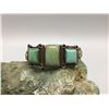 Image 7 : Old Bracelet with 3 Rectangle Turquoise Stones