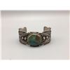 Image 1 : Turquoise, Hand Stamped Bracelet